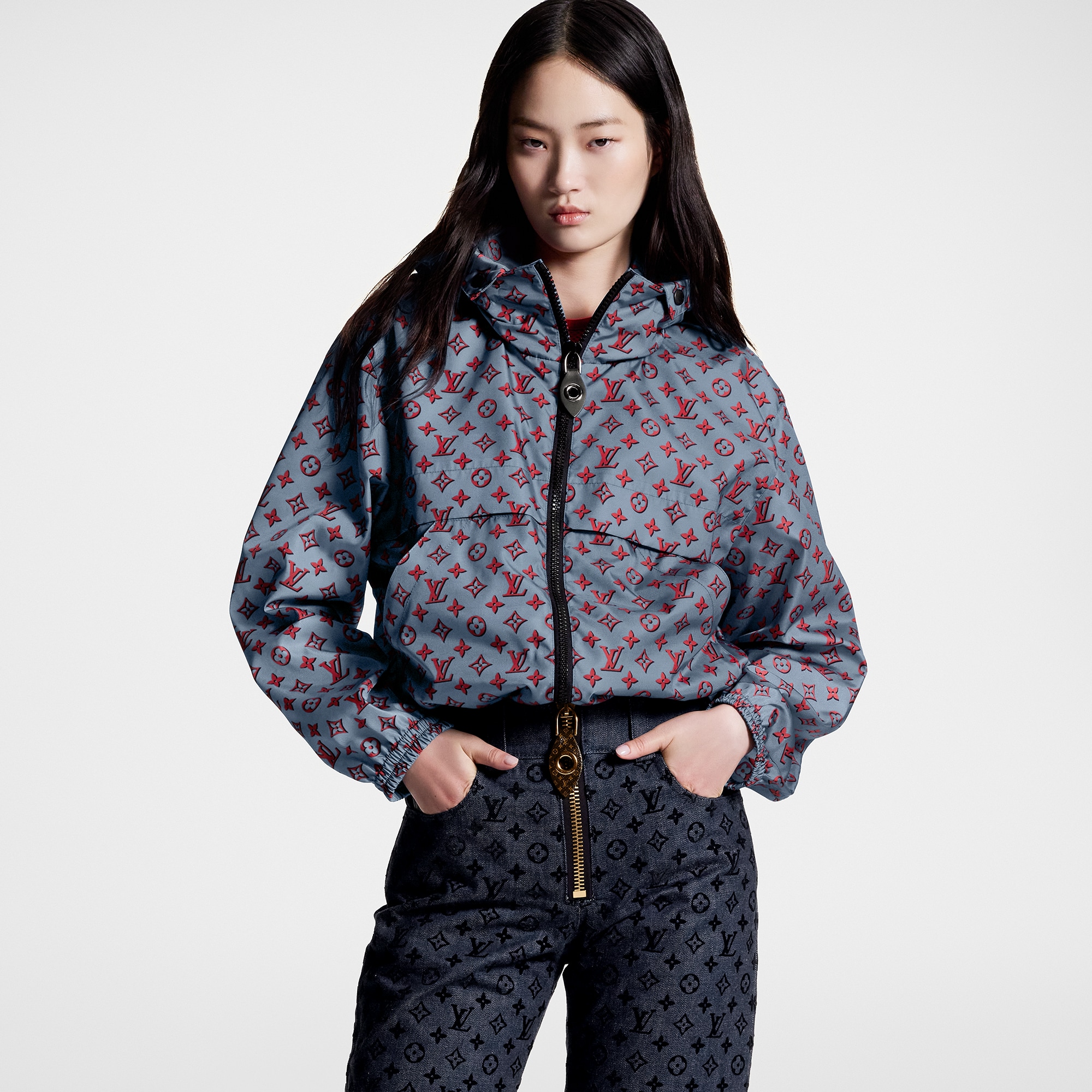 3D Monogram Lightweight Parka - Ready to Wear | LOUIS VUITTON